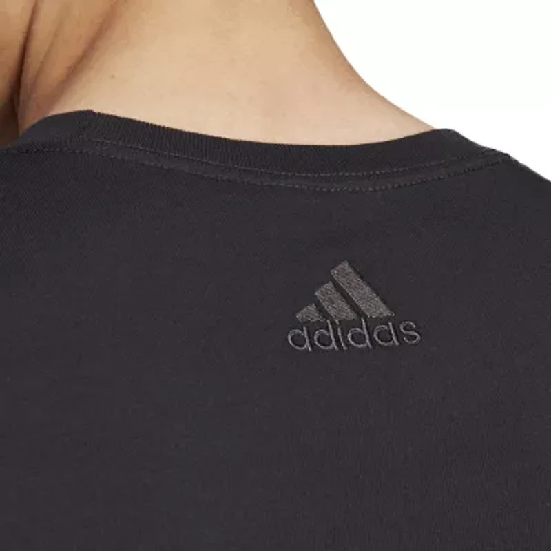 adidas Mens Crew Neck Short Sleeve Active Big and Tall T-Shirt