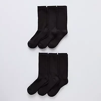 Xersion Essential Performance Womens 6 Pair Crew Socks