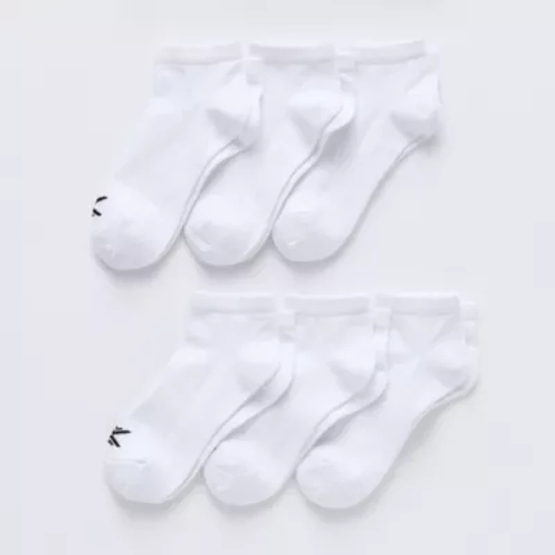 Xersion Essential Performance Womens Breathable 6 Pair Low Cut Socks