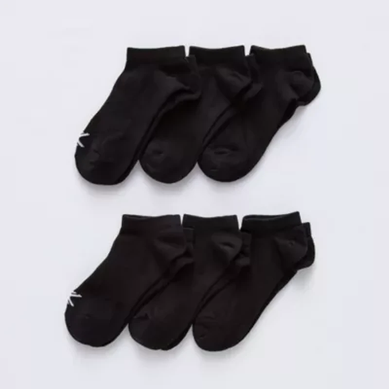 Xersion Essential Performance Womens 6 Pair No Show Socks
