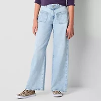 Thereabouts Little & Big Kid Girls Wide Leg Jean