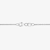 Effy Final Call Womens 3/8 CT. T.W. Genuine Blue Topaz 14K White Gold Pear 16 Inch Pendant Necklace