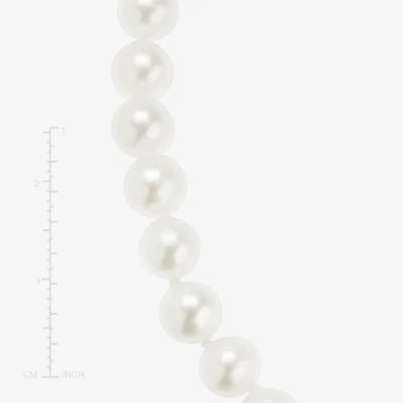 Womens 10K Gold 18 Inch Strand Necklace