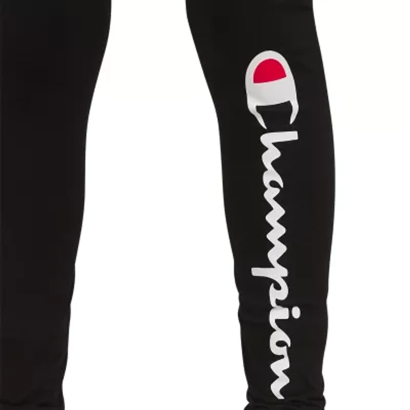 Champion Big Kid Girls Mid Rise Active Full Length Leggings