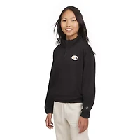 Champion Big Kid Girls Mock Neck Long Sleeve Active Quarter-Zip Pullover