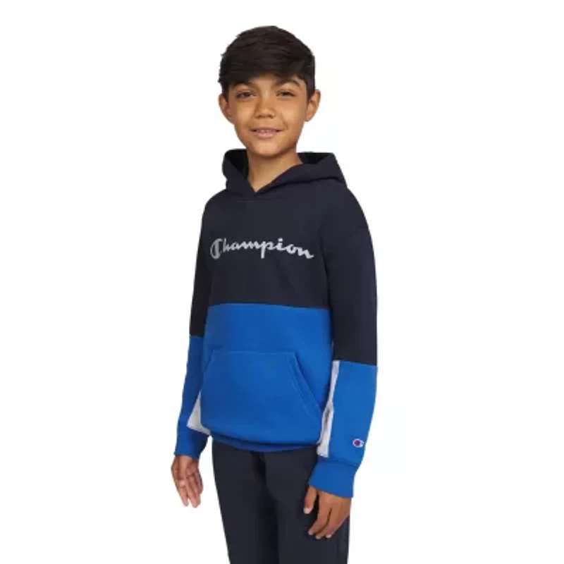 Champion Big Kid Boys Long Sleeve Fleece Active Hoodie