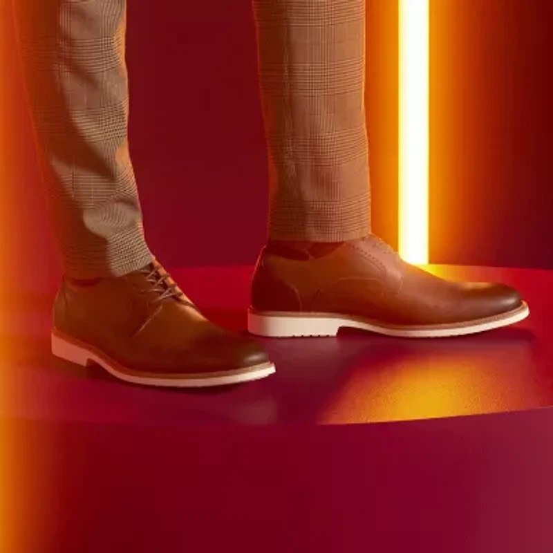 Stacy Adams Westcott Mens Round Closed Toe Oxford Shoes