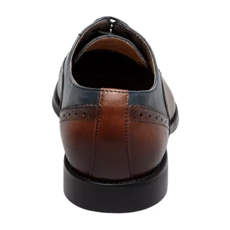 Stacy Adams Reynolds Mens Cap Closed Toe Oxford Shoes