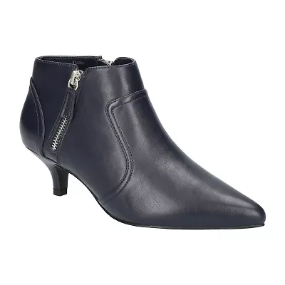 Easy Street Womens Annalee Kitten Heel Booties