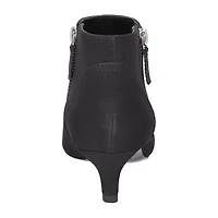 Easy Street Womens Annalee Kitten Heel Booties