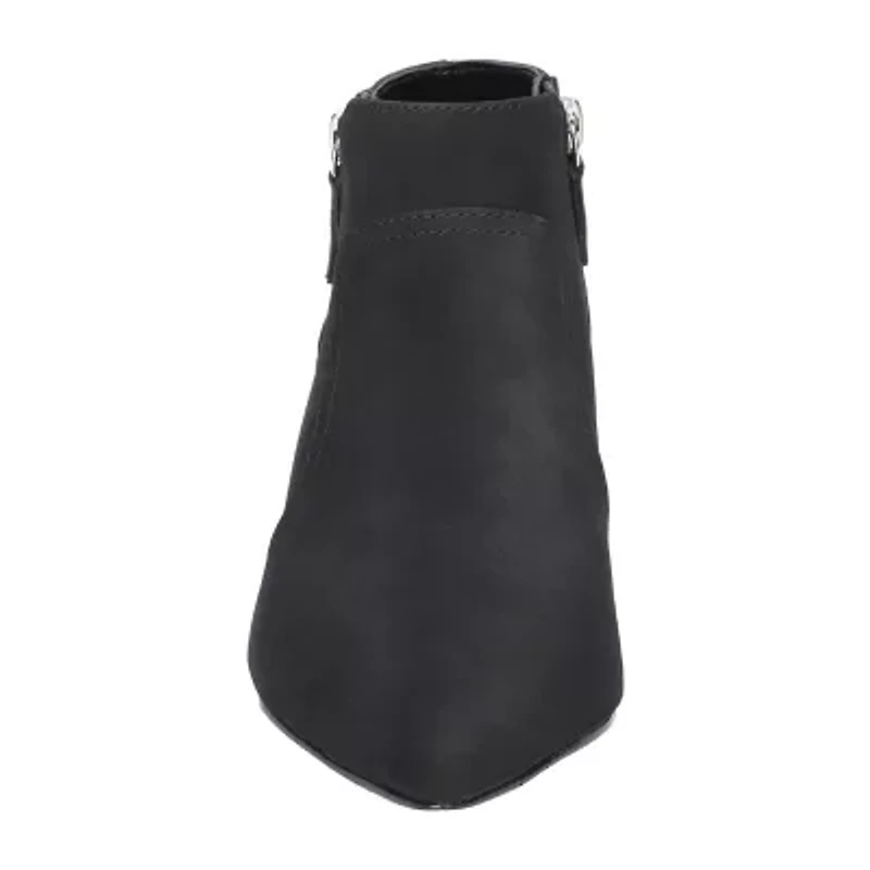 Easy Street Womens Annalee Kitten Heel Booties