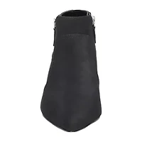 Easy Street Womens Annalee Kitten Heel Booties