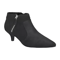 Easy Street Womens Annalee Kitten Heel Booties