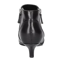 Easy Street Womens Annalee Kitten Heel Booties