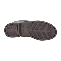 Easy Street Womens Erica Stacked Heel Riding Boots