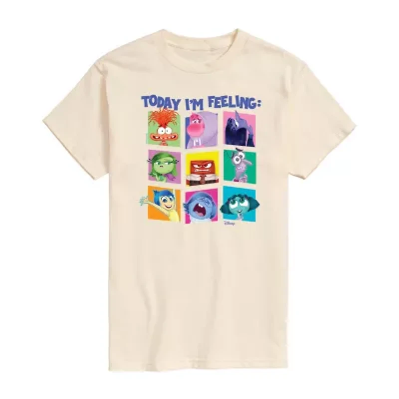 Mens Short Sleeve Inside Out 2 Graphic T-Shirt