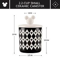 Disney Home Monochrome 17.8oz Ceramic Jar