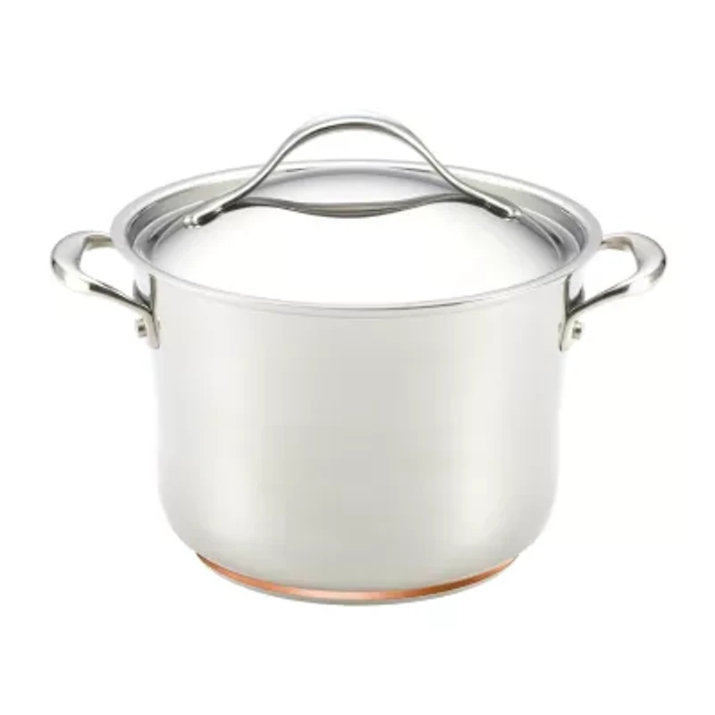 Anolon Nouvelle Stainless Steel 10-pc. Cookware Set