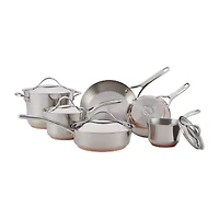 Anolon Nouvelle Stainless Steel 10-pc. Cookware Set