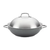 Anolon Accolade 13.5" Non-Stick Wok with Lid