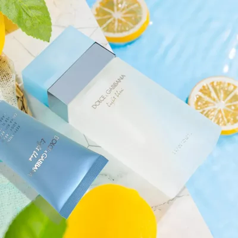 DOLCE&GABBANA Light Blue Ladies Eau De Toilette 1.7 Oz 2-Pc Gift Set ($126 Value)