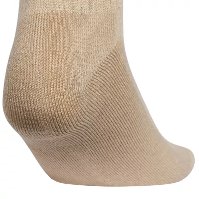 adidas Cushion Sport Womens Multi-Pack 3 Pair Quarter Ankle Socks