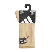 adidas Cozy Comfort Cushion Womens 3 Pair Crew Socks