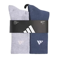 adidas Cushioned Womens 6 Pair Crew Socks