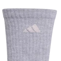 adidas Cushioned Womens 6 Pair Crew Socks