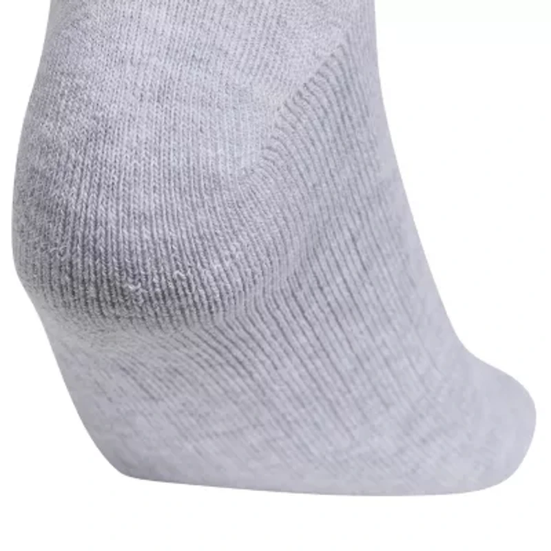 adidas Cushioned Womens Multi-Pack 6 Pair No Show Socks