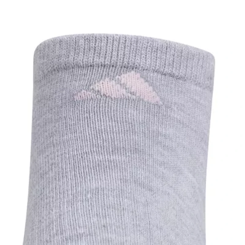 adidas Cushioned Womens Multi-Pack 6 Pair No Show Socks