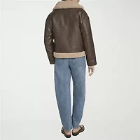 Levi's® Womens Faux Leather Reversible Midweight Jacket