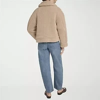 Levi's® Womens Faux Leather Reversible Midweight Jacket