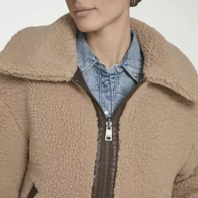 Levi's® Womens Faux Leather Reversible Midweight Jacket