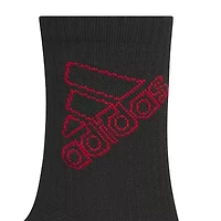 adidas Little & Big Kid Boys 6 Pair Crew Socks