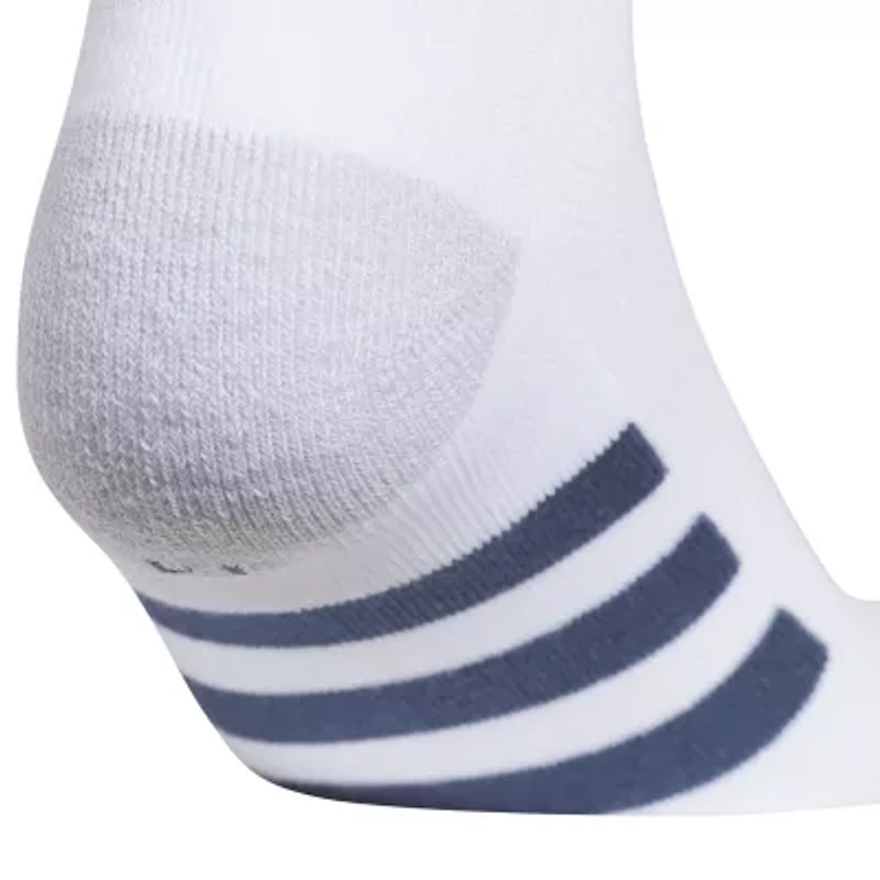 adidas Big Kid Boys 6 Pair Quarter Ankle Socks