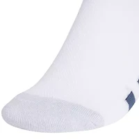 adidas Big Kid Boys 6 Pair Quarter Ankle Socks