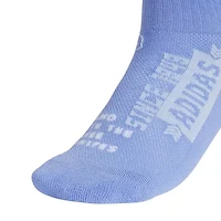 adidas Big Kid Boys 6 Pair Quarter Ankle Socks