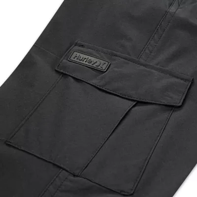 Hurley Big Kid Boys Adjustable Waist Straight Cargo Pant