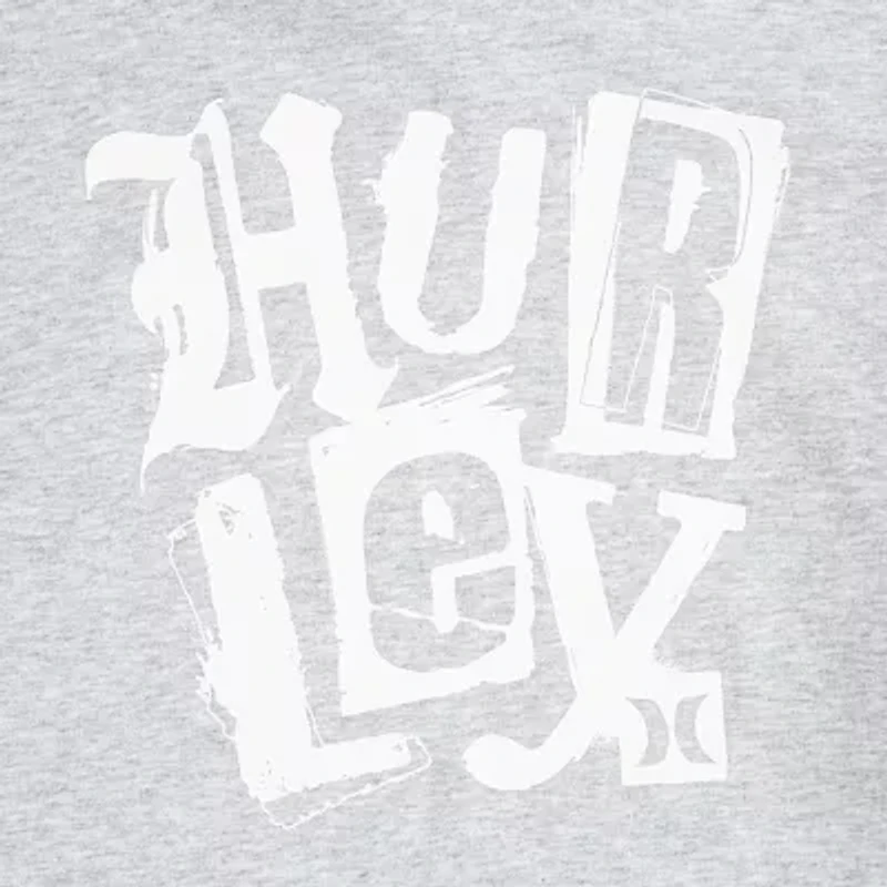 Hurley Big Kid Boys Hooded Long Sleeve Regular Fit Graphic T-Shirt