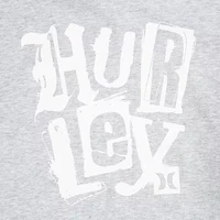 Hurley Big Kid Boys Hooded Long Sleeve Regular Fit Graphic T-Shirt