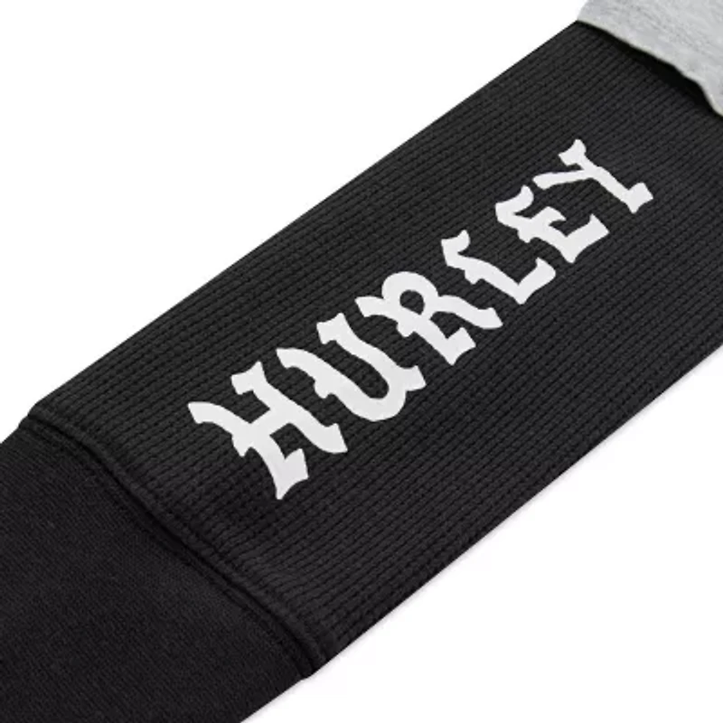 Hurley Big Kid Boys Hooded Long Sleeve Regular Fit Graphic T-Shirt