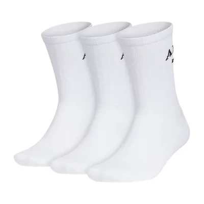 adidas Foundation Mens 3 Pair Crew Socks