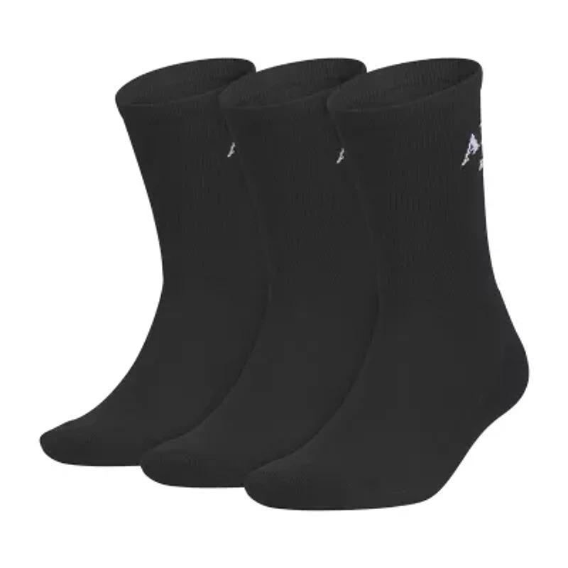 adidas Foundation Mens 3 Pair Crew Socks