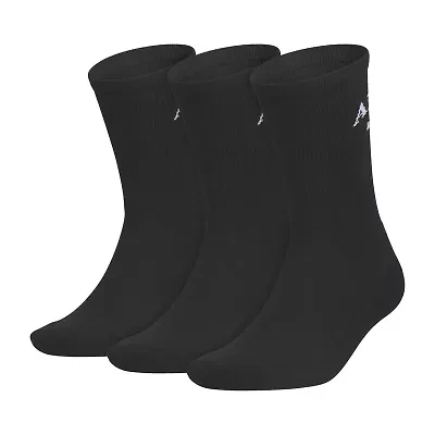 adidas Foundation Mens 3 Pair Crew Socks