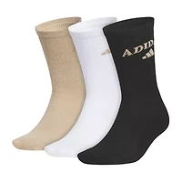 adidas Foundation Mens 3 Pair Crew Socks