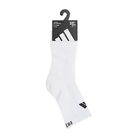 adidas Cushioned 4.0 High Mens Multi-Pack 3 Pair Quarter Ankle Socks