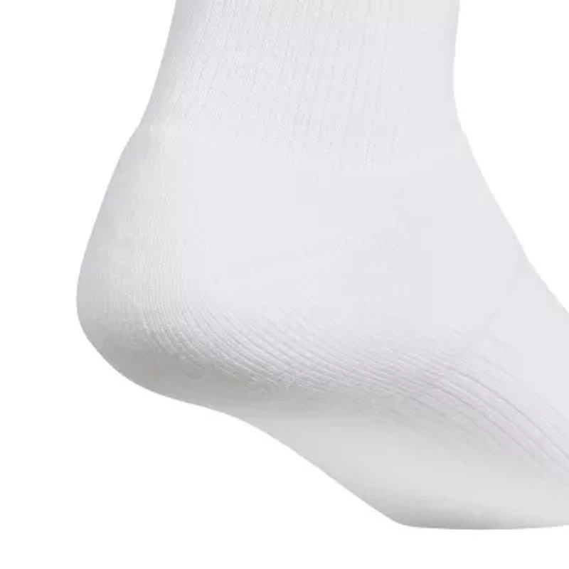 adidas Cushioned 4.0 High Mens Multi-Pack 3 Pair Quarter Ankle Socks