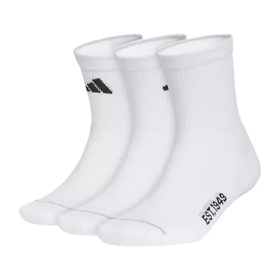 adidas Cushioned 4.0 High Mens Multi-Pack 3 Pair Quarter Ankle Socks