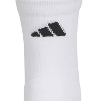 adidas Cushioned 4.0 High Mens Multi-Pack 3 Pair Quarter Ankle Socks